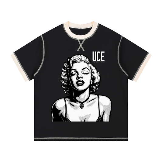 UCE PLAYER'S Contrast-Stitched Cotton T-Shirt
