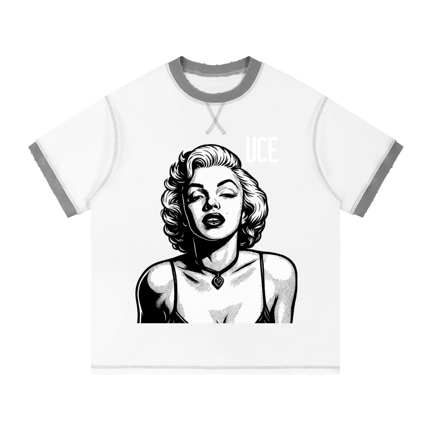 UCE PLAYER'S Contrast-Stitched Cotton T-Shirt