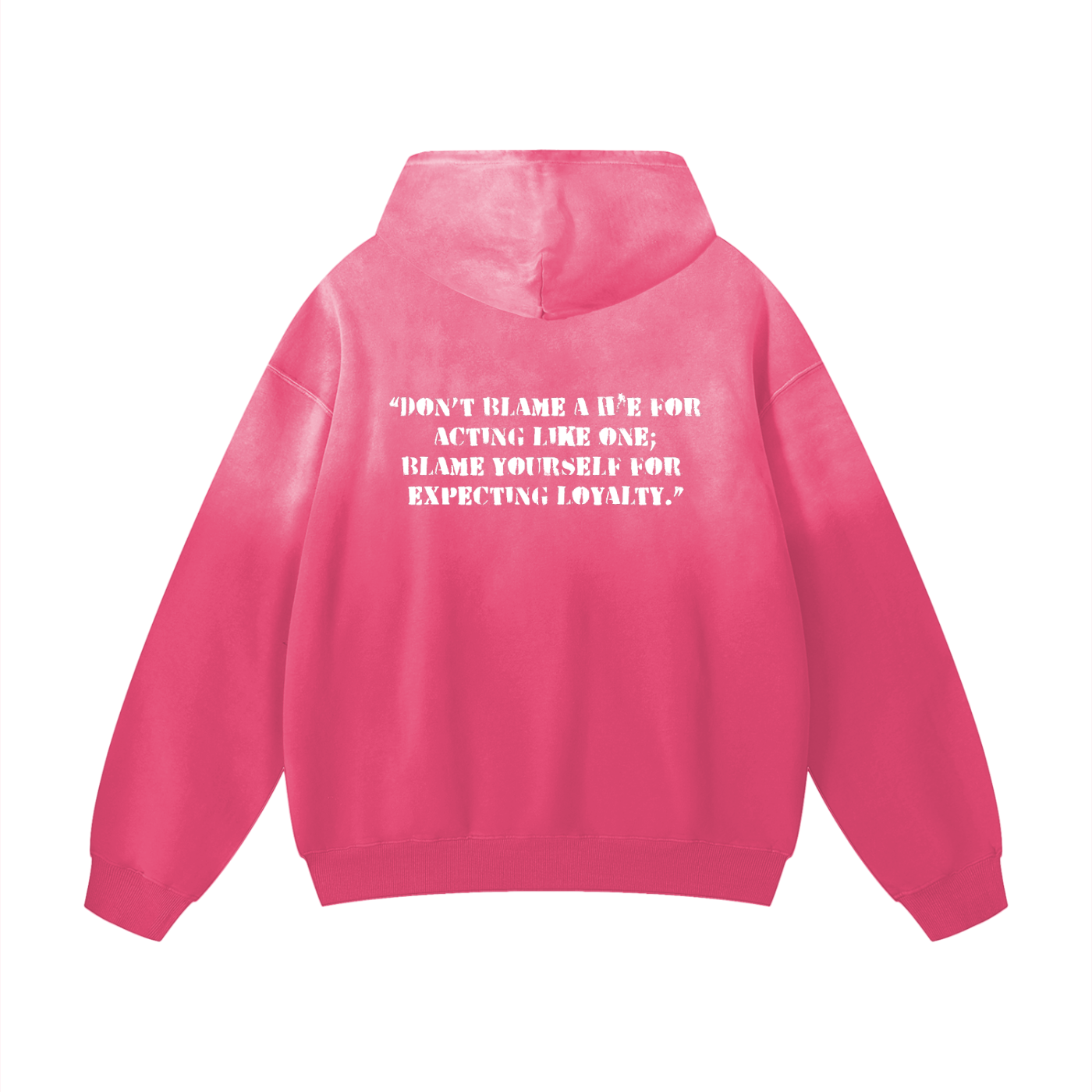 UCE FOR THE LOVE OF H**S Heavyweight Sunfade Oversized Hoodie