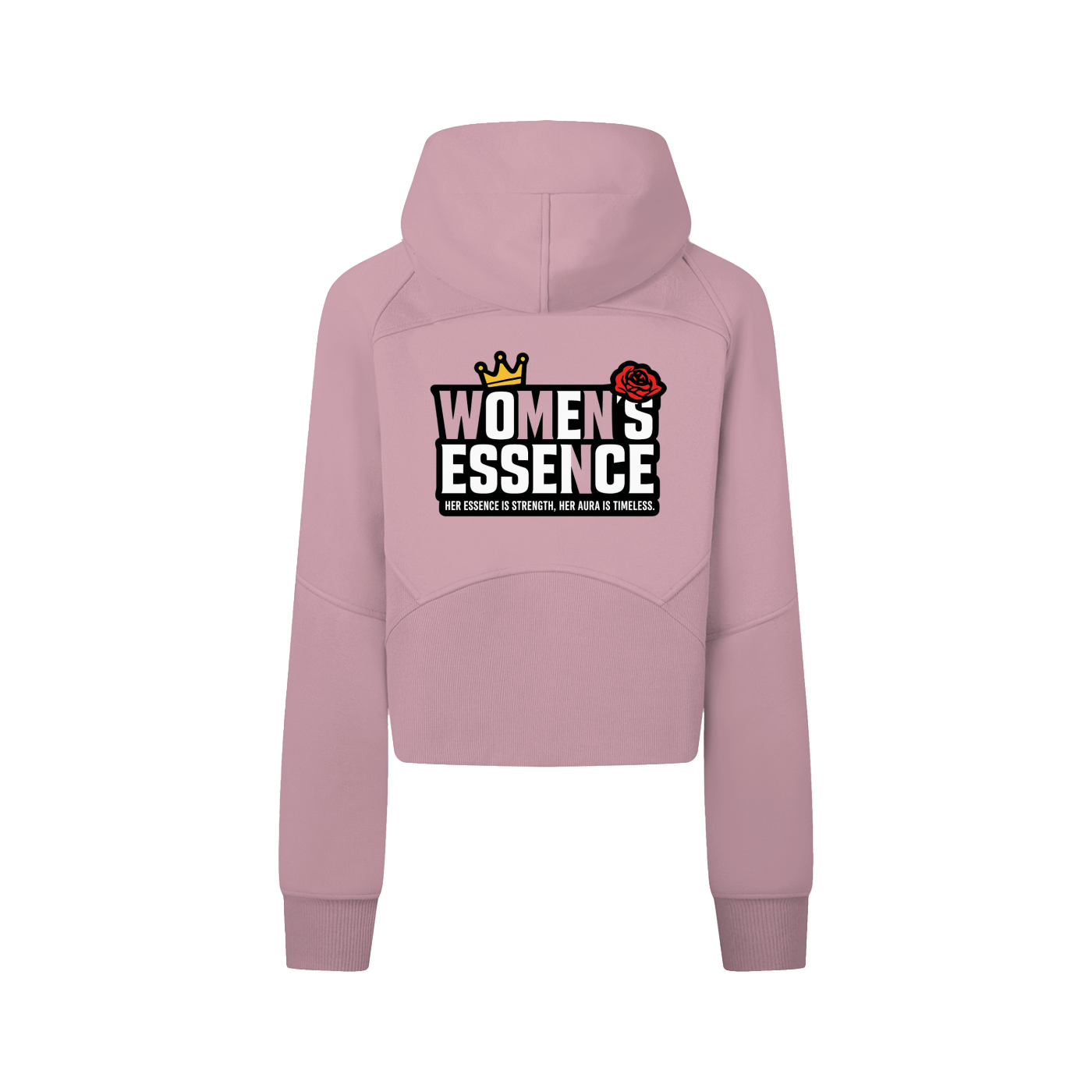 UCE WOMEN'S AURA Cropped Zip-Through Hoodie