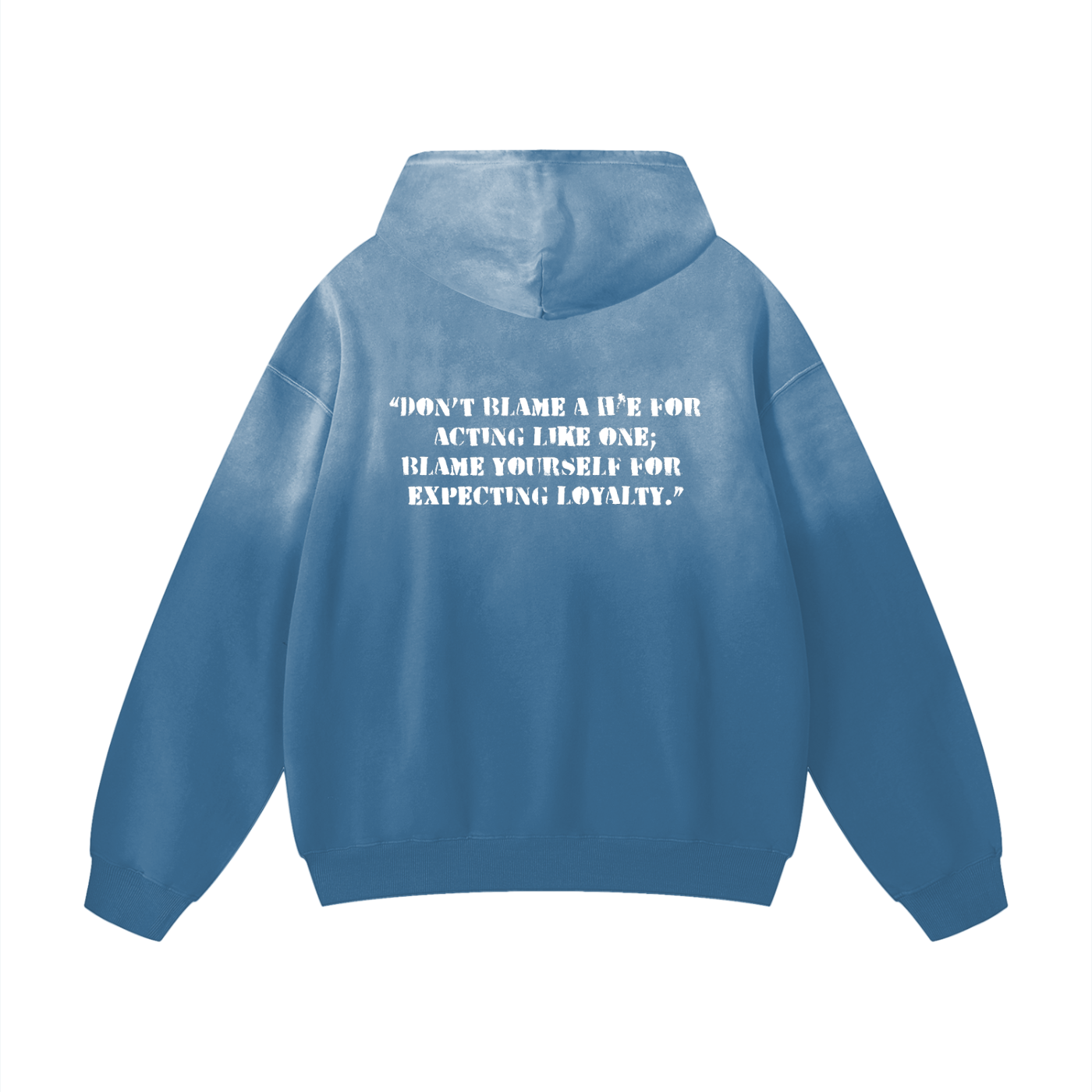 UCE FOR THE LOVE OF H**S Heavyweight Sunfade Oversized Hoodie