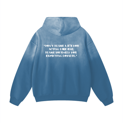 UCE FOR THE LOVE OF H**S Heavyweight Sunfade Oversized Hoodie