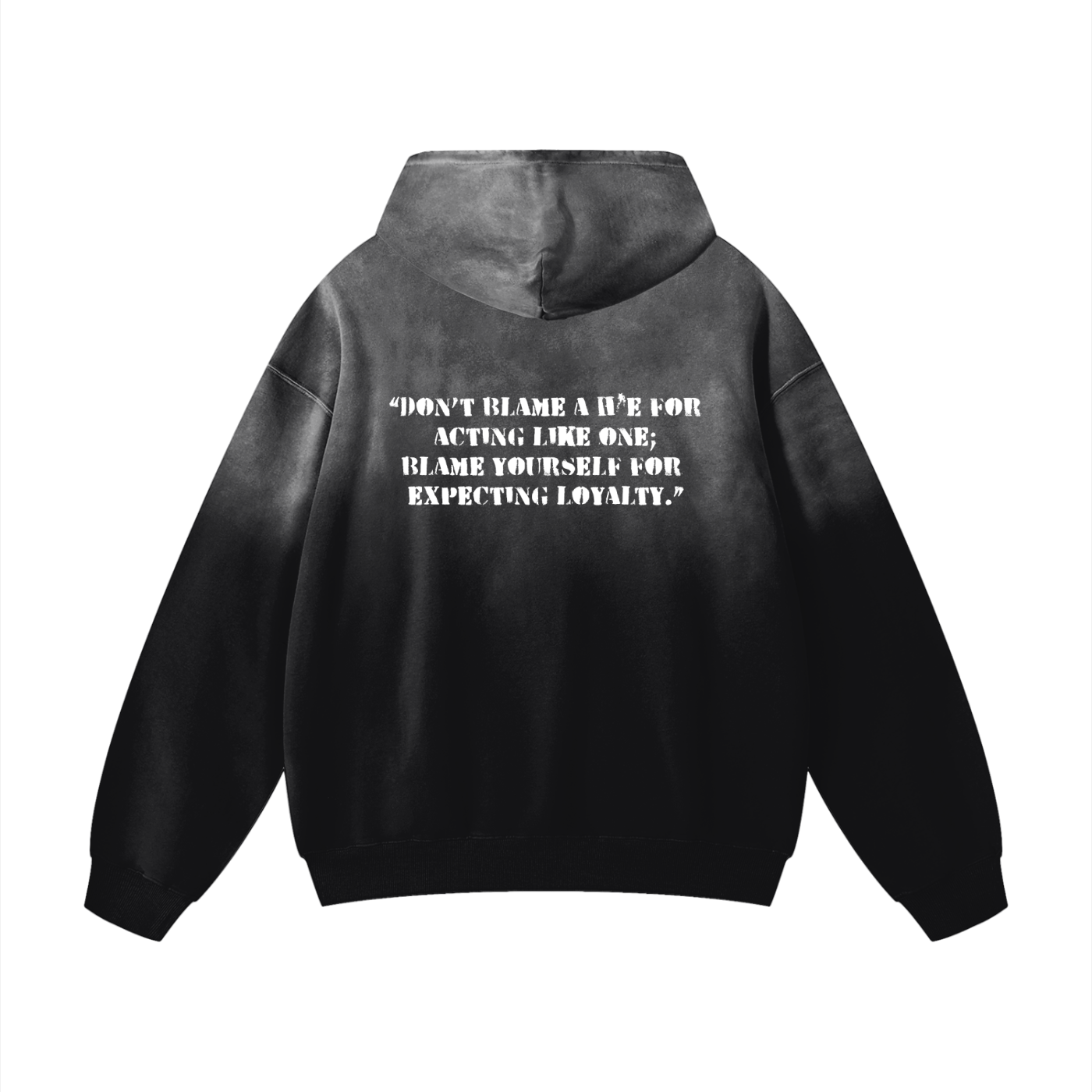 UCE FOR THE LOVE OF H**S Heavyweight Sunfade Oversized Hoodie