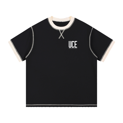 UCE Contrast-Stitched Cotton UNISEX T-Shirt