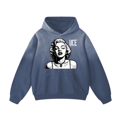 UCE FOR THE LOVE OF H**S Heavyweight Sunfade Oversized Hoodie