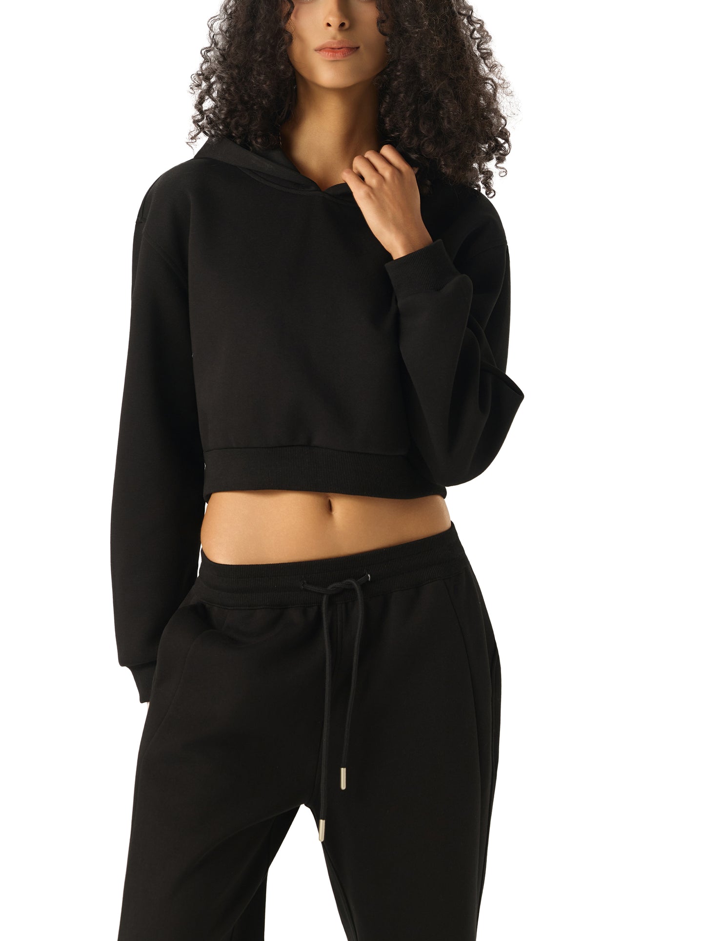 UCE WOMEN'S BADDIES CRUSH EVERYDAY Essential Cropped Hoodie