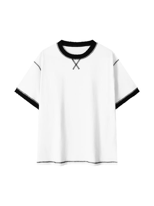 UCE Contrast-Stitched Cotton UNISEX T-Shirt
