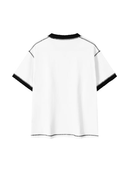 UCE Contrast-Stitched Cotton UNISEX T-Shirt